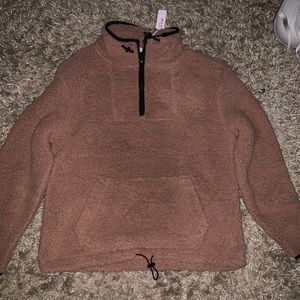 Cozy Feels Sherpa Pullover